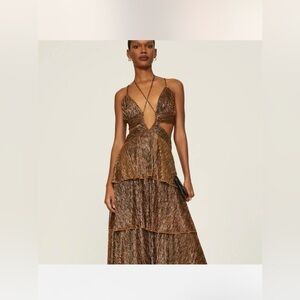 Line + Dot Sonia Maxi Dress - XS